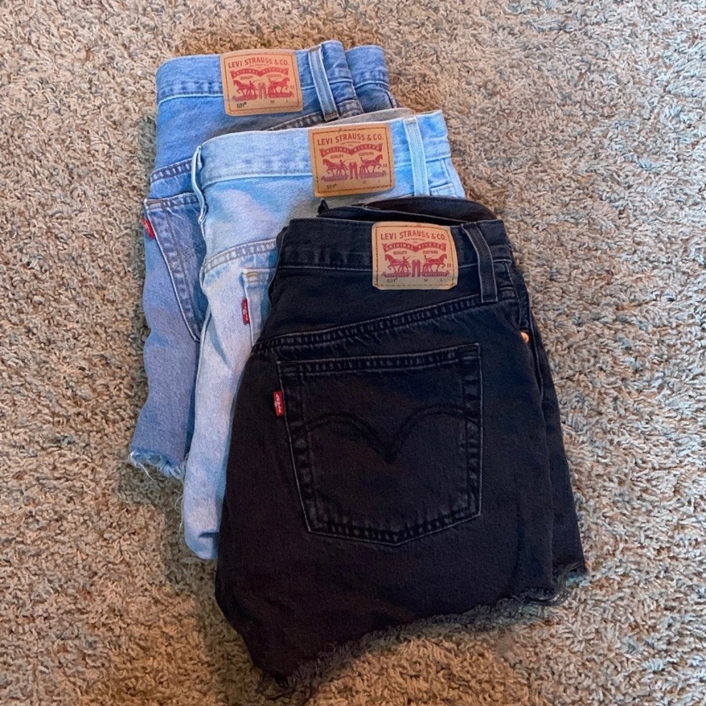 Levi’s 501 shorts bundle